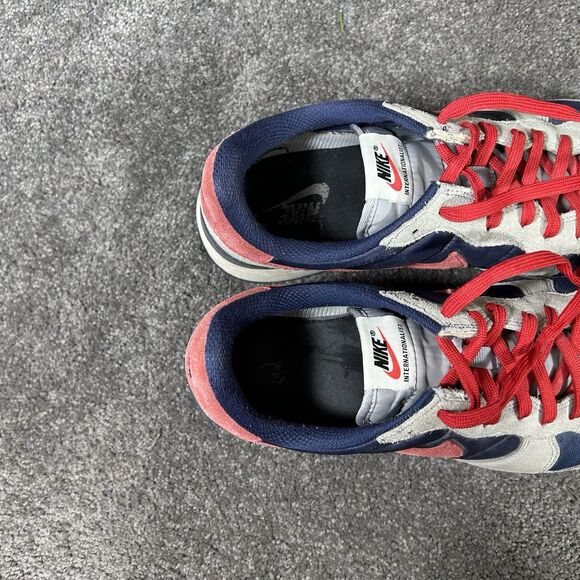 Nike Internationalist CW7635-991 Mens Size 11 Gray Blue Retro Running Shoes Used - Picture 11 of 13